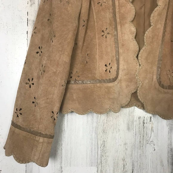 Margaret Godfrey | Suede Leather Boho Jacket - Picture 2 of 8